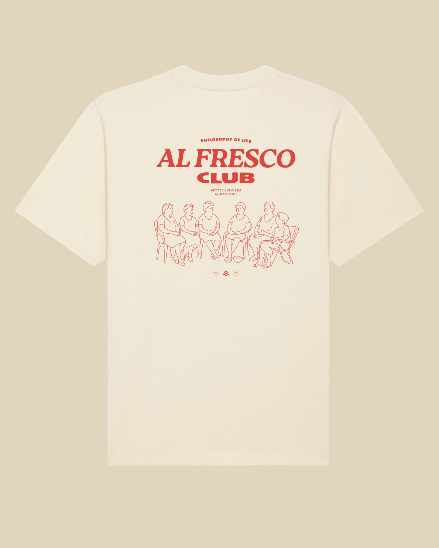 Camiseta Kampaoh AL FRESCO Unisex manga corta
