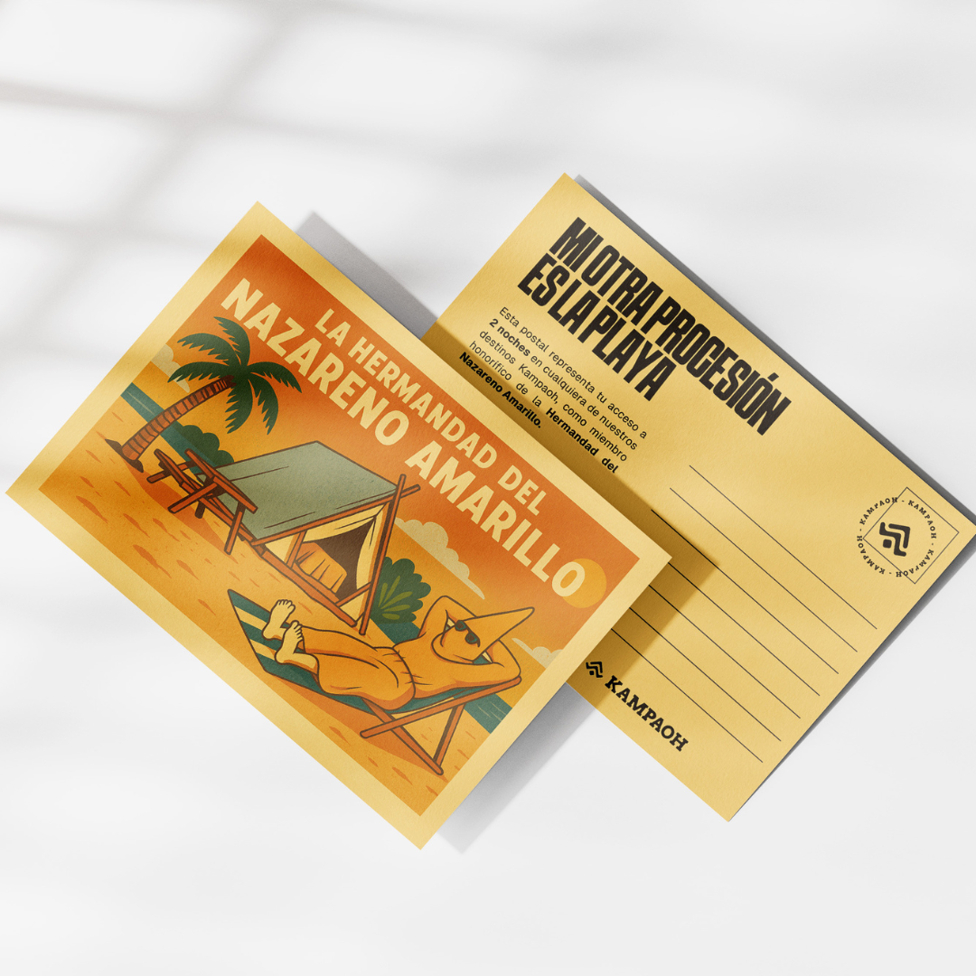 Tarjeta Canjeable Kampaoh – Edición Hermandad del Nazareno Amarillo