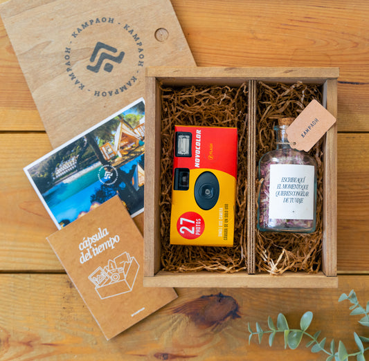 Caja Regalo - Cápsula del Tiempo 📸